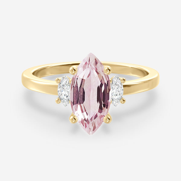 Lucia - Morganite Pink Sapphire